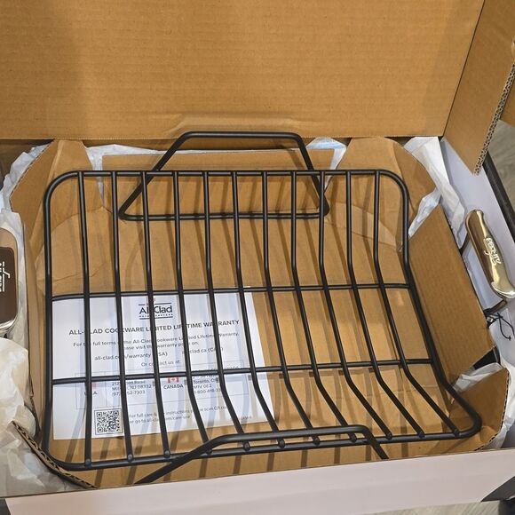 All-Clad NS Pro Non-Stick Roaster Pan w/ Rack - Picture 7 of 7